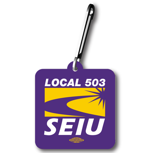 SEIU Local 503 Zipper Pull