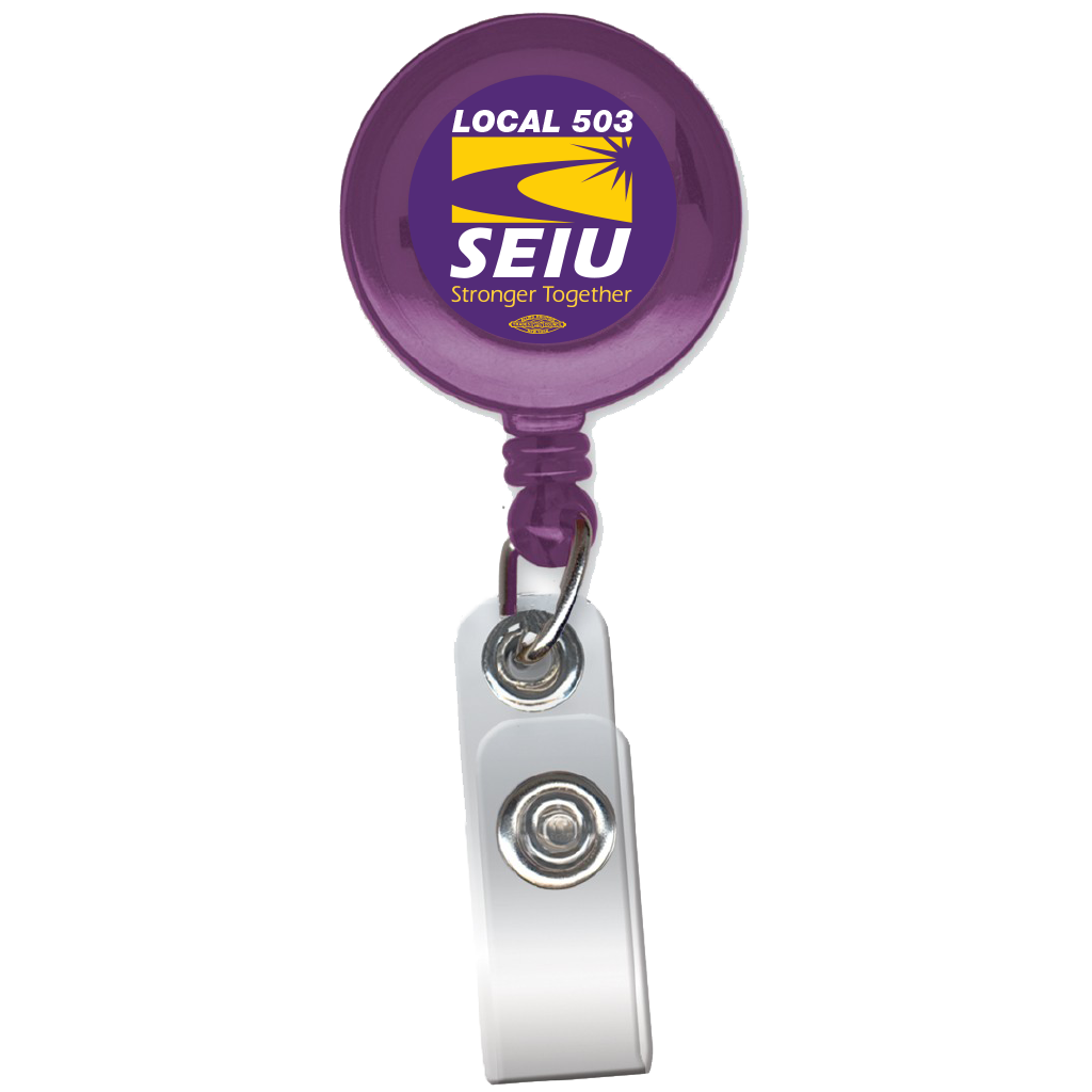 SEIU Local 503 Badge Reel