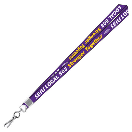 SEIU Local 503 Lanyard