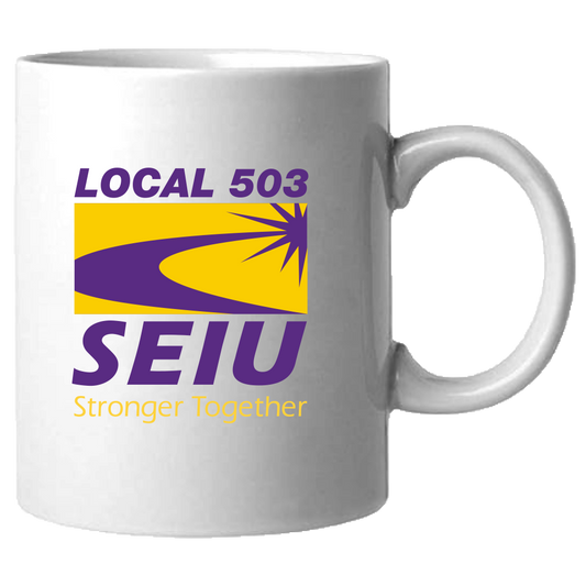 SEIU Local 503 Ceramic Mug