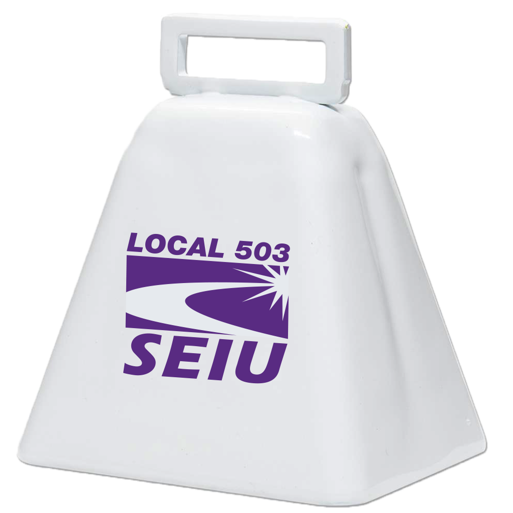 SEIU Local 503 Cowbell