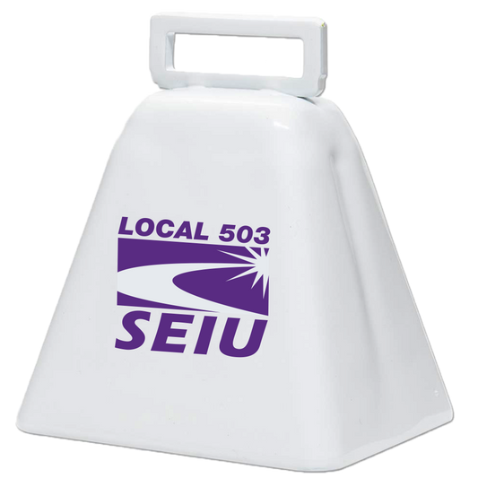 SEIU Local 503 Cowbell