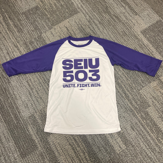SEIU Local 503 Baseball Shirt