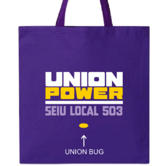 Union Power Tote Bag